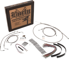 Load image into Gallery viewer, Burly Cntrl Kit 18 19" Ape Stainless