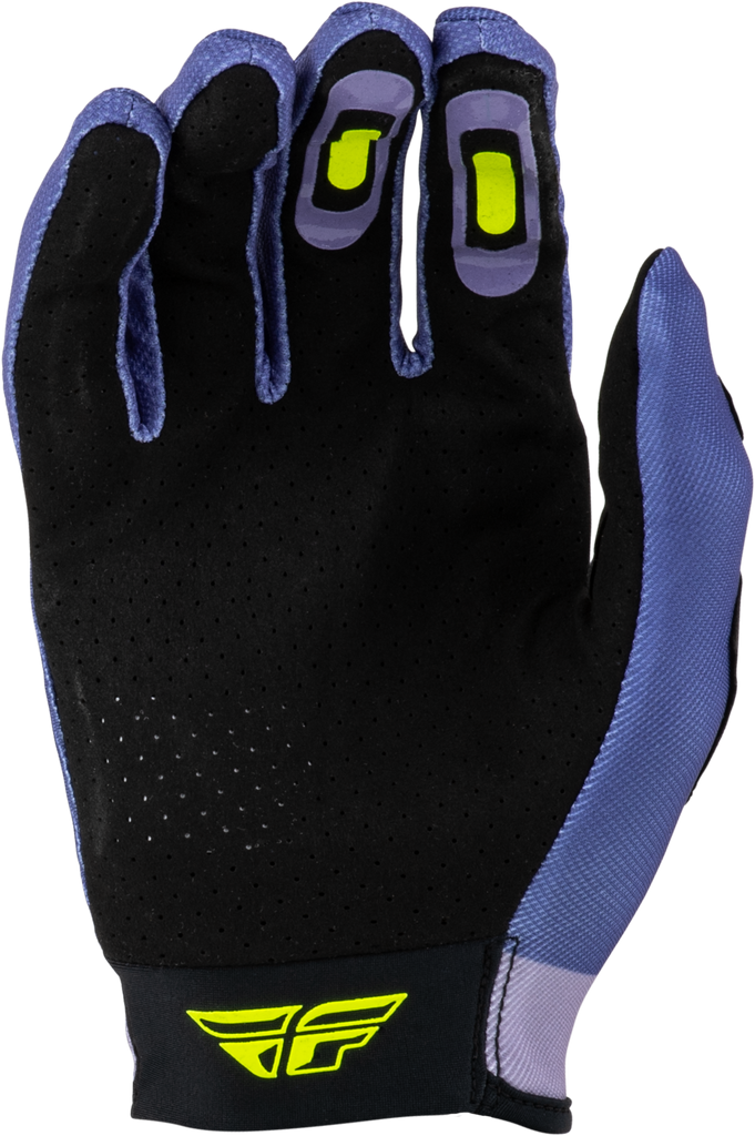 Women's Lite Flake Gloves Lavendar/Blue/Yellow Sm
