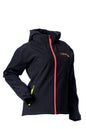Malea Softshell Jacket Black/Neon 3x