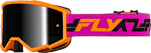 Load image into Gallery viewer, Youth Zone Goggle Orange/Pink W/ Black Mirror/Smoke Lens