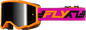 Youth Zone Goggle Orange/Pink W/ Black Mirror/Smoke Lens