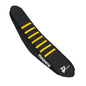 Seat Cover Black W/Yellow Ribs Hus