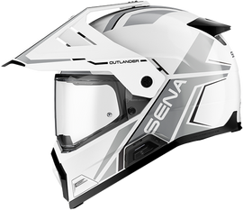 Outlander  Smart Ds Helmet White Md