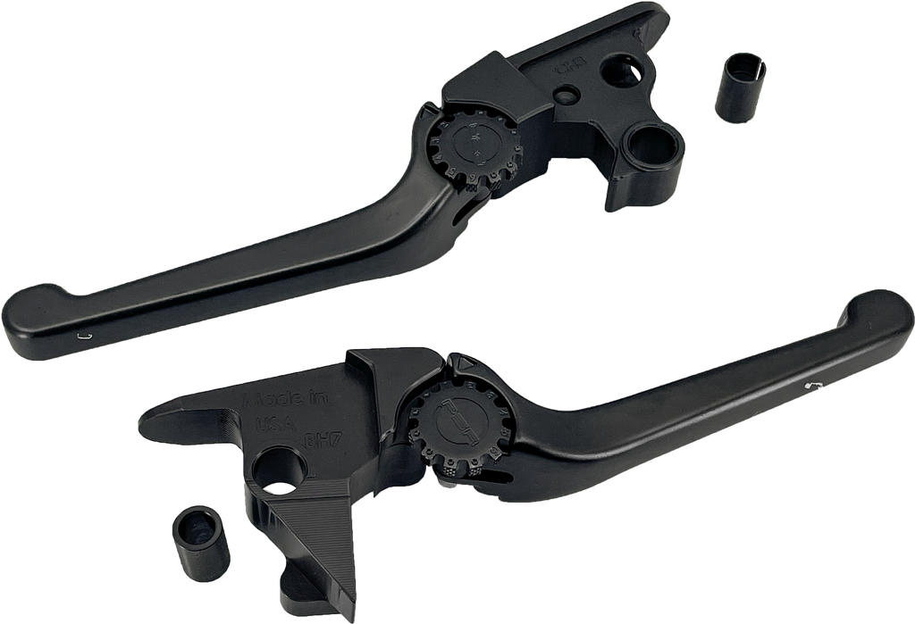 Anthem Lever Set Black Softail 15 24 Cable