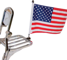 Load image into Gallery viewer, Usa 6x9 Flag And Mount For Square Luggage Rack