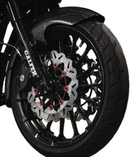 Load image into Gallery viewer, Carbon Fiber Mid Lgth Fender Front 19" Flh 14 22