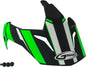 Visor W/Screws Vertical Gm 11 Black/Hi Vis Green