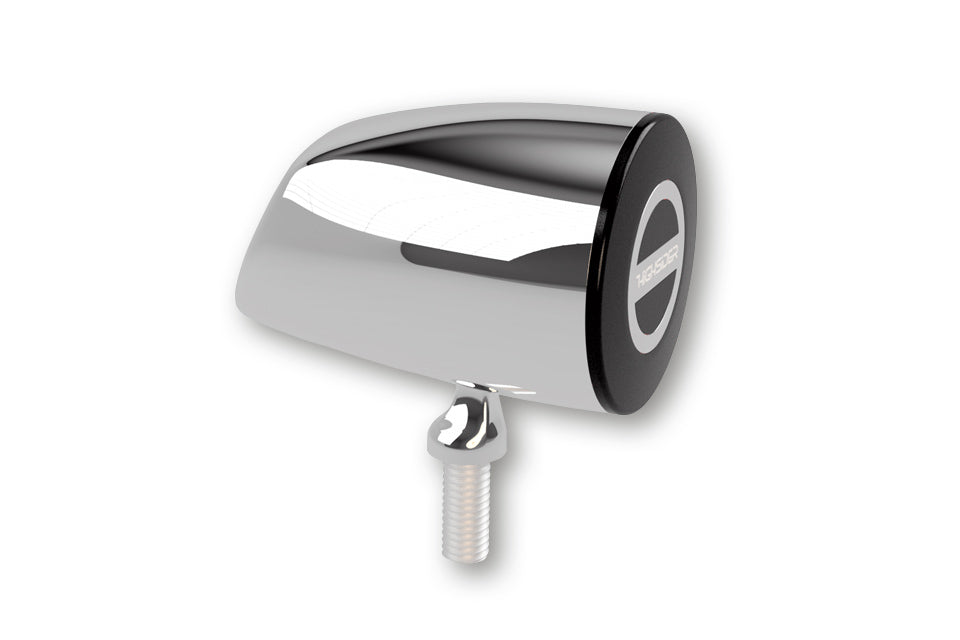 Rocket Classic Tail/Brake Lght Led Chrome Ea