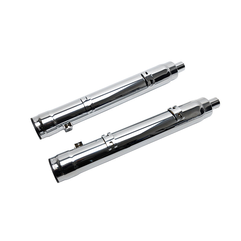 Grand Prix Mufflers Chrome Cheiftain / Challenger `14 Up