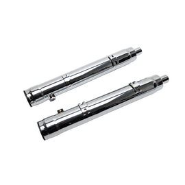 Grand Prix Mufflers Chrome Cheiftain / Challenger `14 Up
