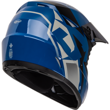 Load image into Gallery viewer, Mx 46 Compound Helmet Blue/Black/Grey Sm