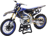 New Ray Toys 1:12 Scale Yamaha Factory Team Yz450 Dylan Ferandis #14 959-0175