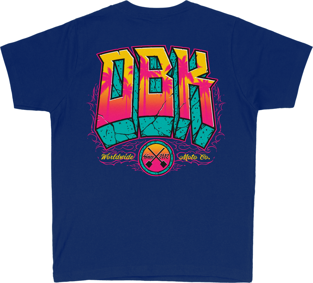 Block X Block Youth Tee Royal Yl