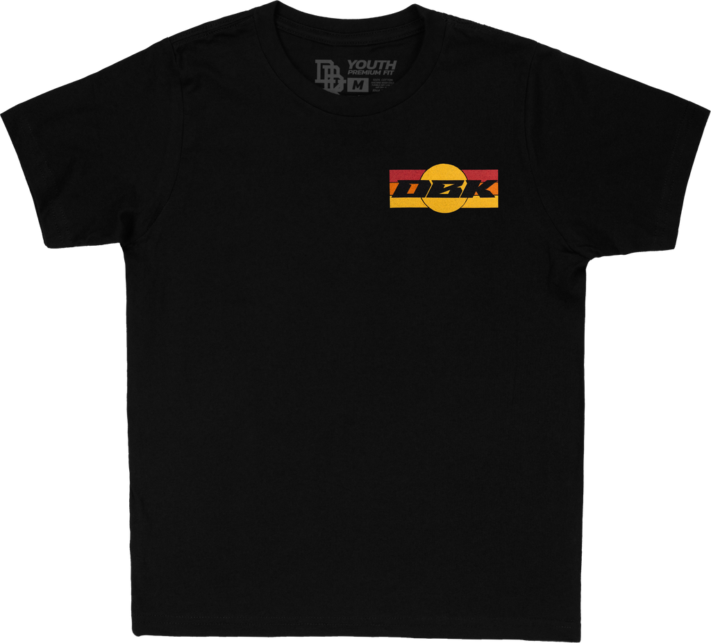 Sunday Stripe Youth Tee Black Yx