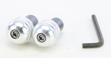 Load image into Gallery viewer, Aluminum Bar Ends Silver