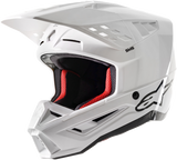 alpine star S-M5 Solid Helmet White Glossy 2x 482-92232X
