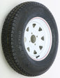 Trailer Tire And Wheel Assembly White