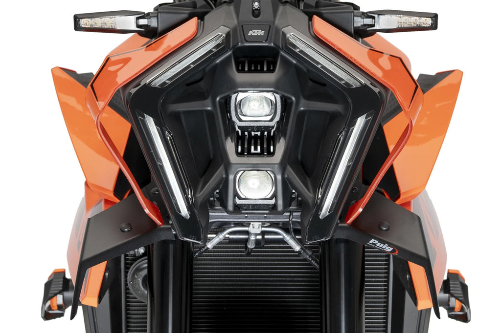 Downforce Front Spoiler Matt Black Ktm