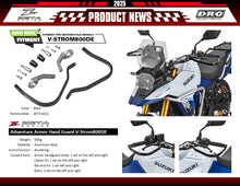 Load image into Gallery viewer, Adventure Armor Handguards Pr Black Suz