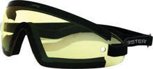 Load image into Gallery viewer, Wrap Around Sunglasses Black W/Yellow Lens