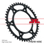 Rear Sprocket Steel 45t 520 Beta/Hon