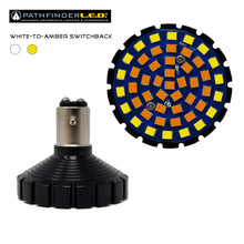 Load image into Gallery viewer, Bullet Ultra Bright Led White/Amber 1157 Style Ea