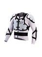 Bionic Action V3 Prtctn Jacket Wht/Blk Sm