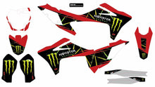 Load image into Gallery viewer, Cmplt Kit Monster Energy Slash White Bg
