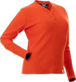 Cozy Waffle Shirt Poppy Xs