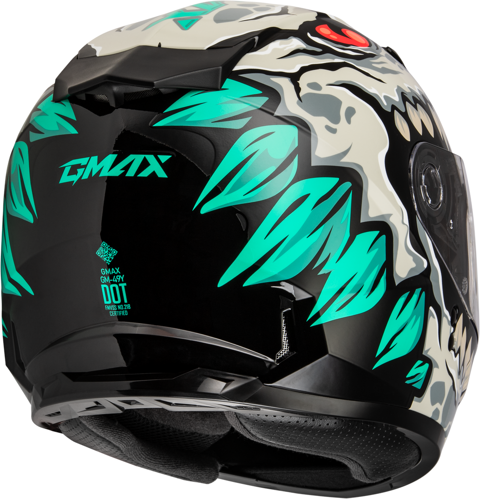 Youth Gm 49y Drax Snow Helmet Silver Ys