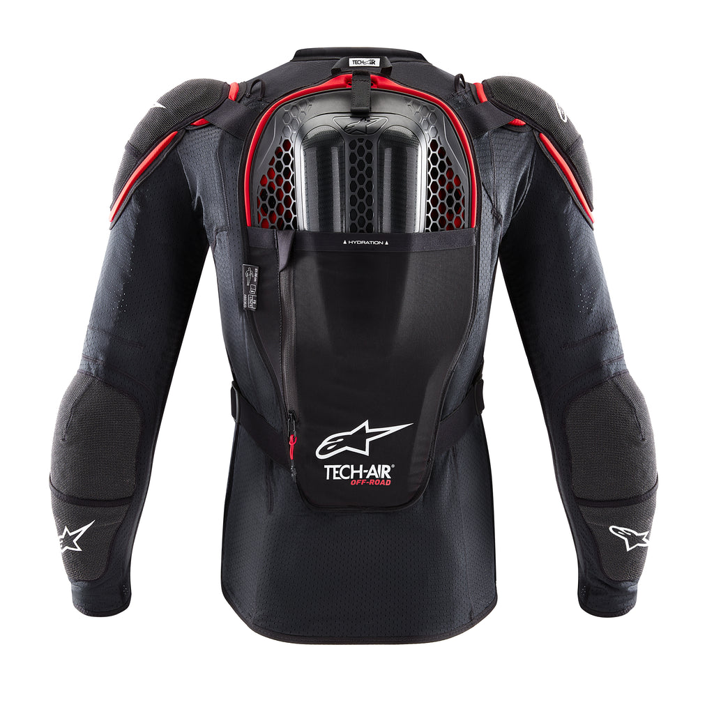 Tech Air Off Road System Black/Red Sm