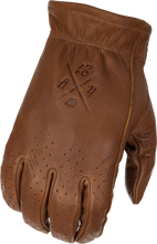 Load image into Gallery viewer, Louie Perforated Gloves Brown Lg