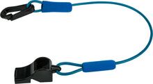 Load image into Gallery viewer, Floating Whistle W/Lanyard (Blue)