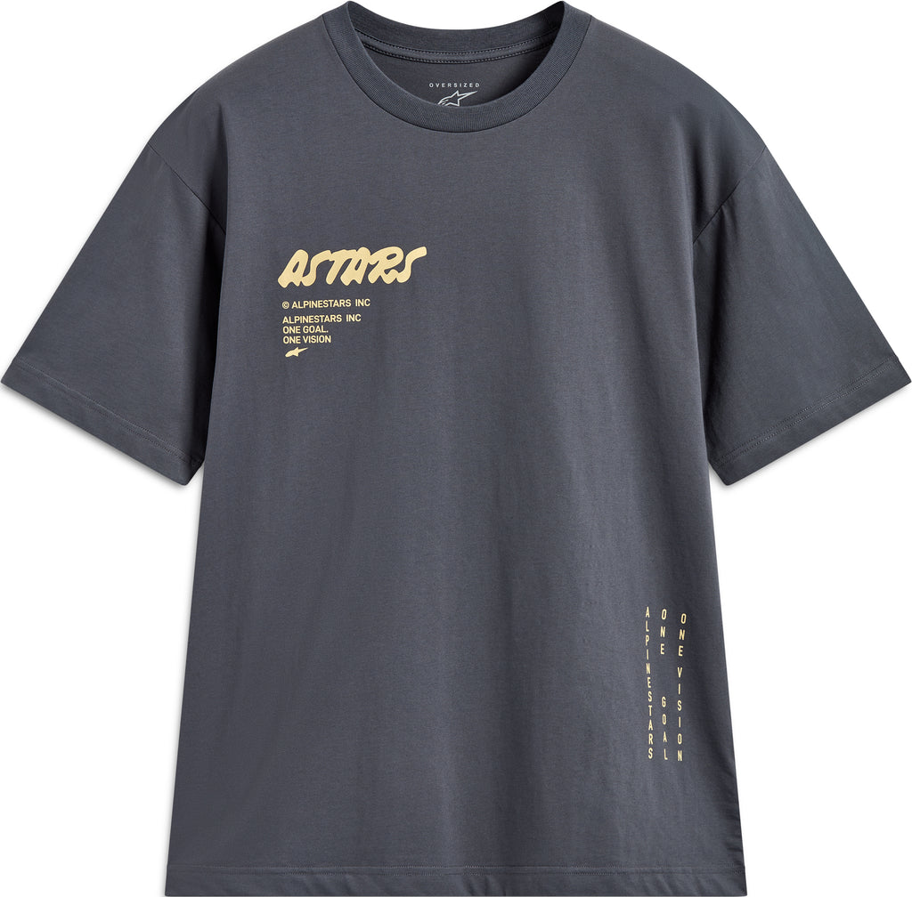Chalk Oversized Ss Csf Tee Charcoal Xl