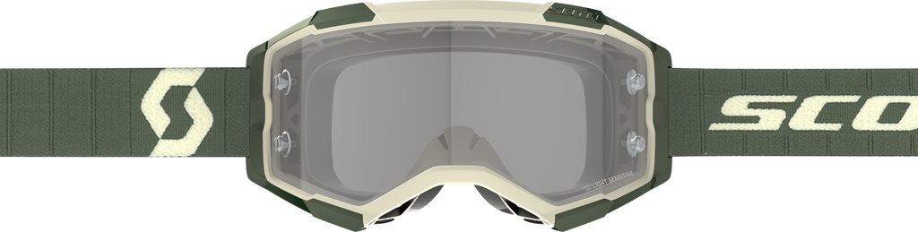 Fury Ls Goggle Kaki Green Ls Grey Works