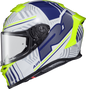 Exo R1 Air Full Face Helmet Juice White/Blue Sm