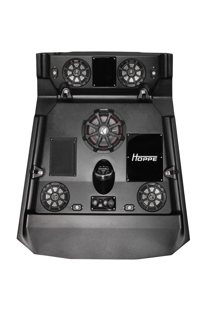 Stereo Top 4 Speakers W/Sub Rzr 900 1000 Xp