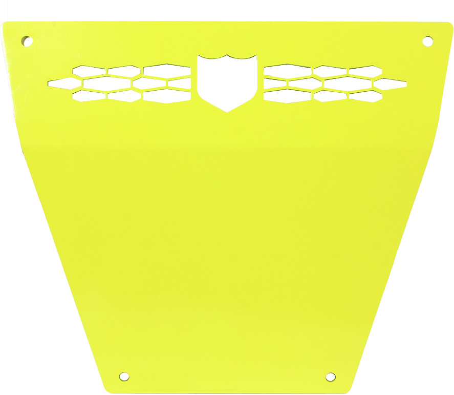 Front Race Skid Plate Lime Squeeze Pol