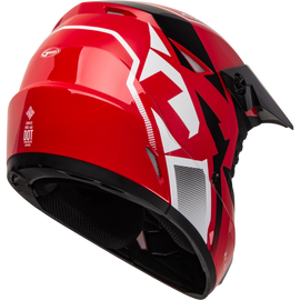 Youth Mx 46y Compound Helmet Red/Black/White Ys