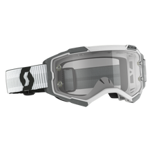 Load image into Gallery viewer, Fury Goggle White/Grey Clear Works Lens