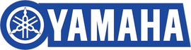 48-inch Yamaha decal sheet with various graphics and decals from D-COR, featuring bold, colorful Yamaha-themed designs.