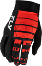 Yth Evolution  Dst Bolt Gloves Black/Red Yl