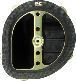 PCRACING Pro Seal Kawasaki KZ450F air filter showing a close-up of the high-performance filter element with branding and clean design.