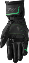 Load image into Gallery viewer, S1 Glove Blk/Flo Green Leather Lg