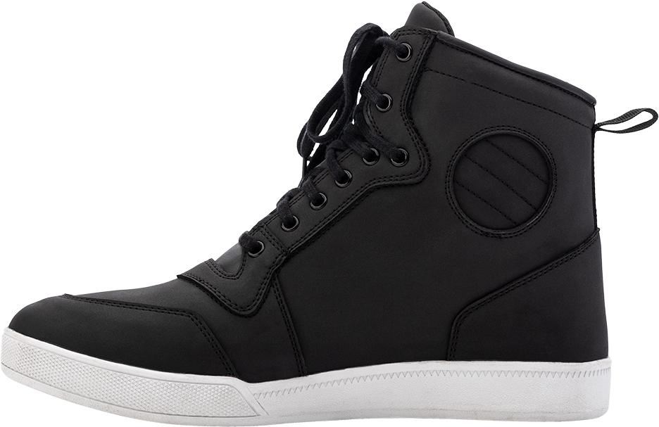 Womens Hitop Moto Ce Wp Shoe Black 9.5