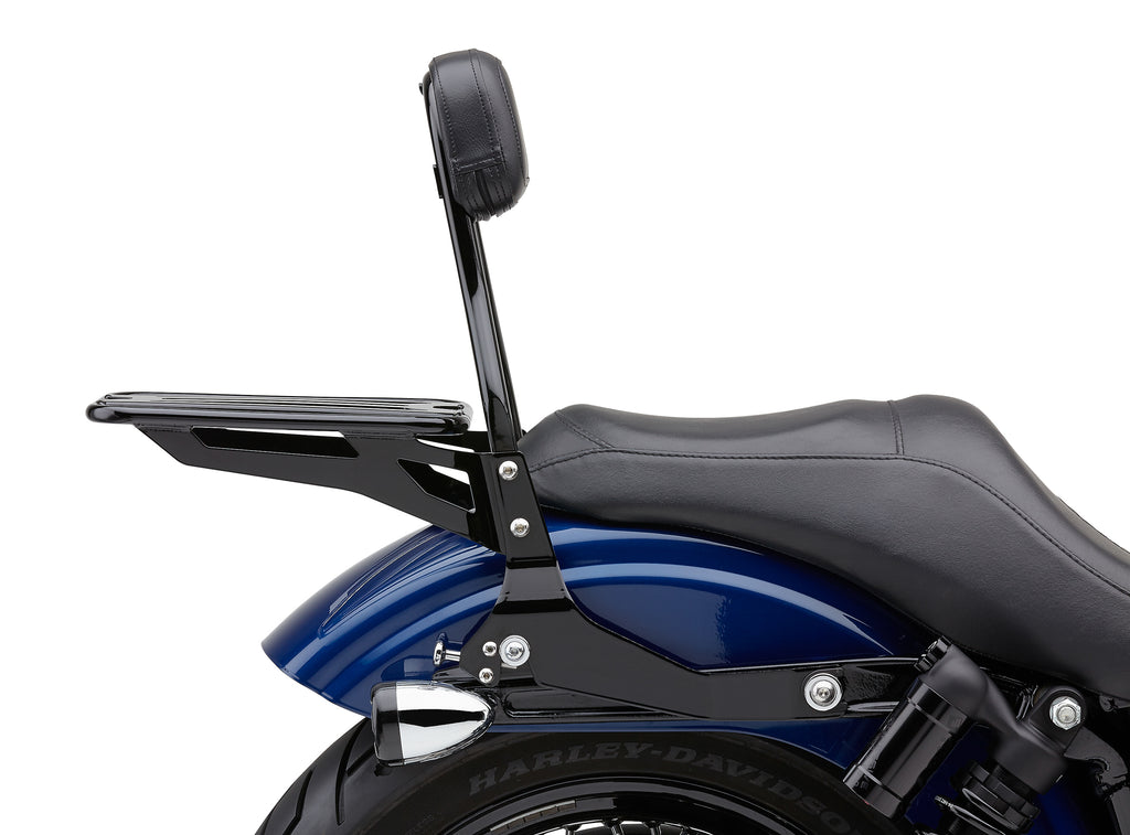 Detachable Backrest Round Black Dyna 06 17