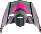 Mx 46 Cyclus Visor Matte Grey/Pink Md Xl