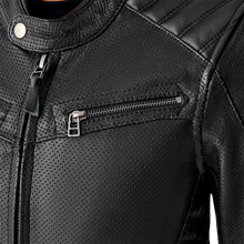 Load image into Gallery viewer, Womens Roadster Air D3o Jacket Black Leather Sm