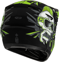 Load image into Gallery viewer, Youth Mx 46y Unstable Helmet Matte Black/Green Ym