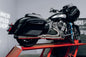 Indian Challenger Full Length Brushed Ss W/ Blk End Cap